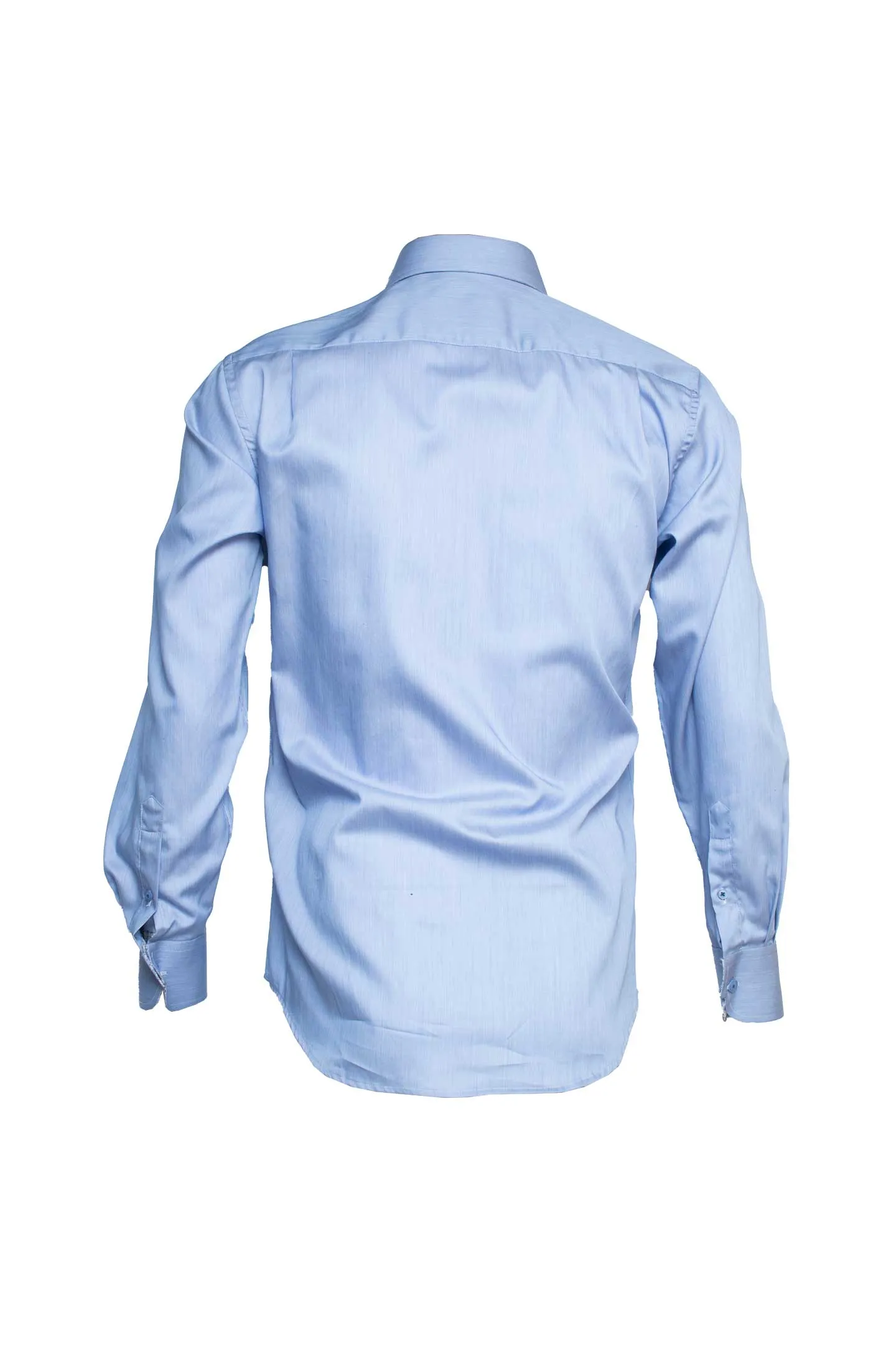 Rossini Powder Blue  Fine LS Shirt