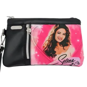 Selena Pink Wristlet