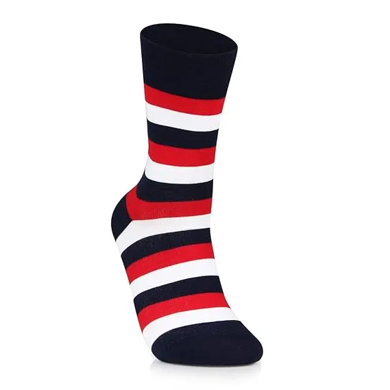 Stripes of Glory Luxurious Socks For Men