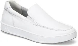 Trayton White Slip-On Dress Shoe