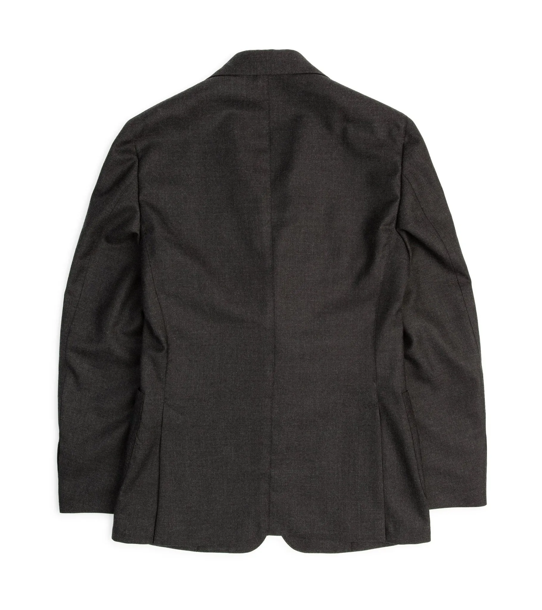 Trunk Wigmore Wool Twill Suit Jacket: Charcoal