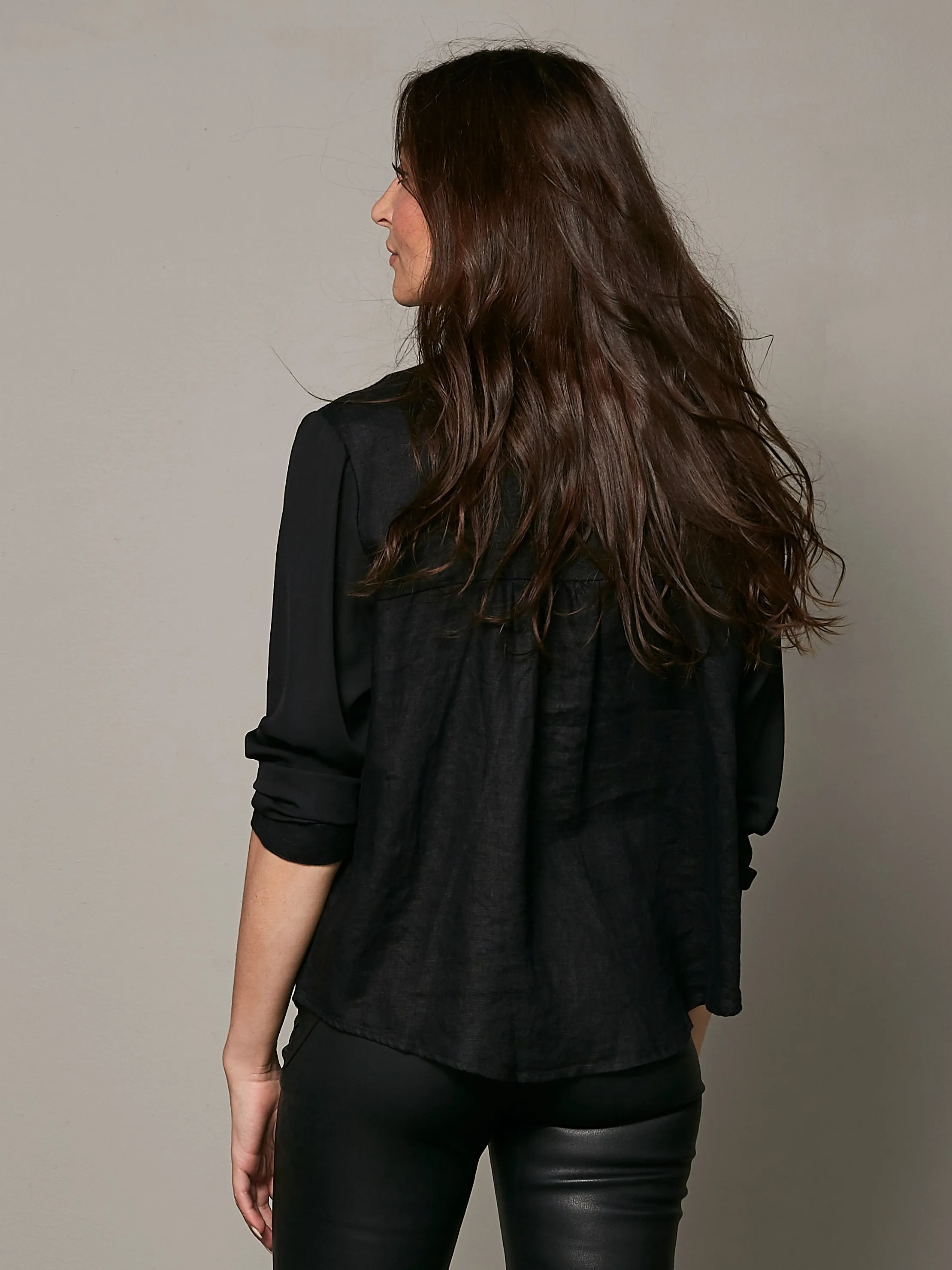 VIBEKE shirt - Black