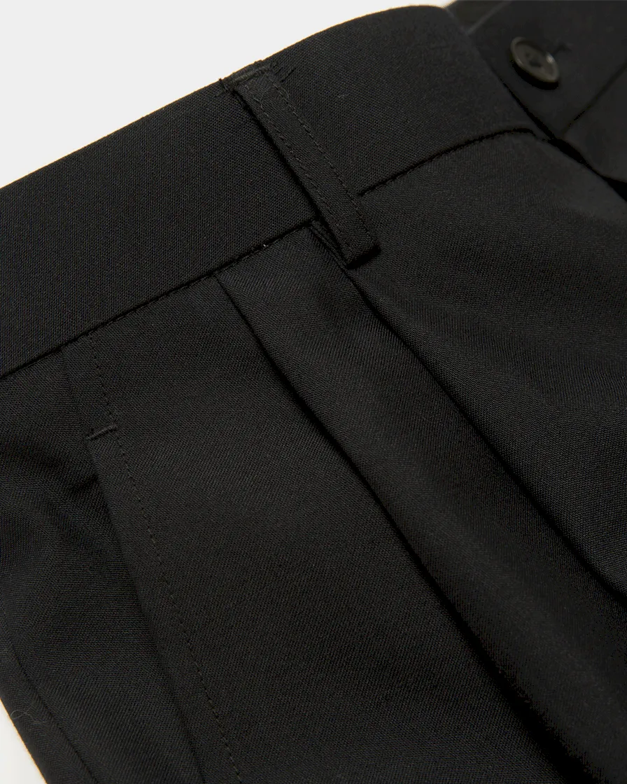 Worsted Wool Trousers