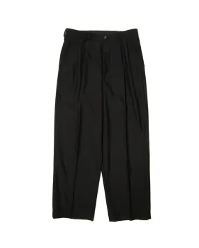 Worsted Wool Trousers