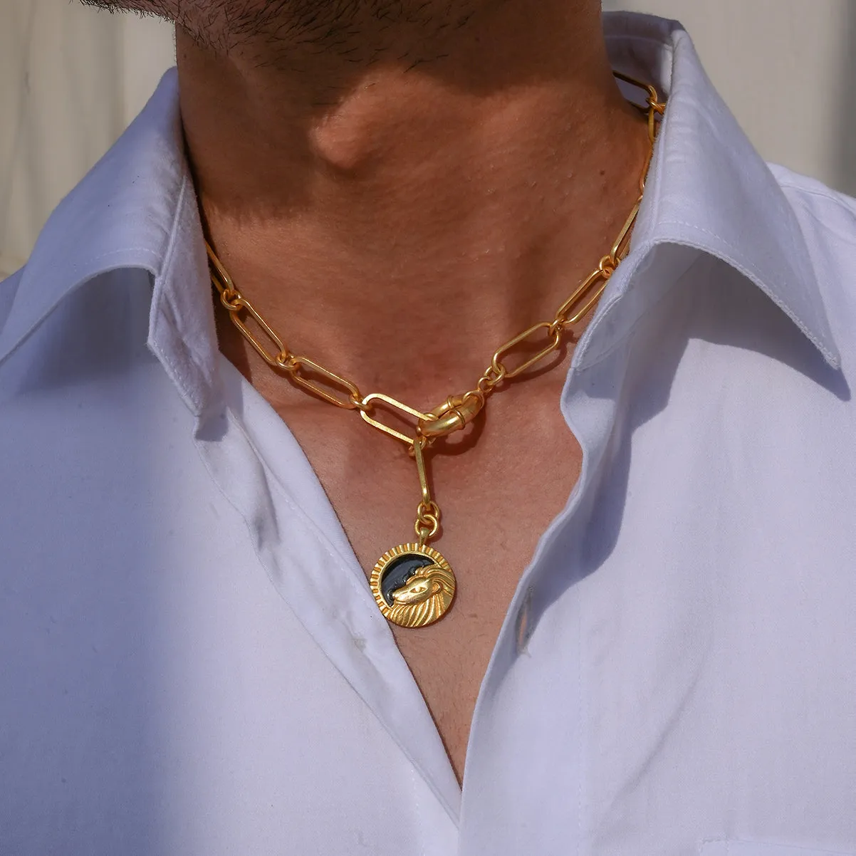 Zodiac Necklace for Men